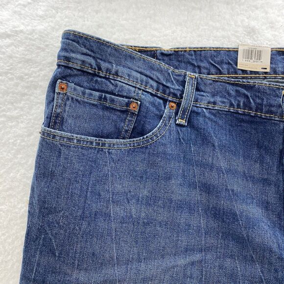 Levi's 541 Athletic Taper Jeans Men 46x28 Blue Stretch Big & Tall American Denim - Picture 4 of 14